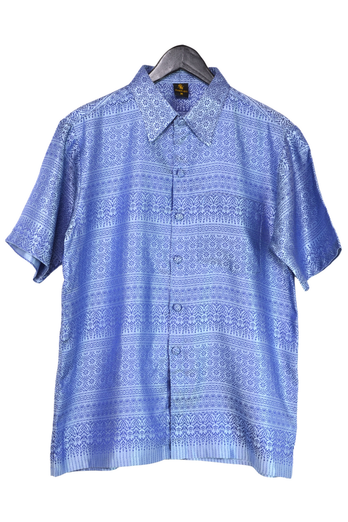 Chemise à motifs texturée Taille M