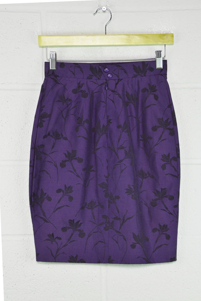 MUGLER floral skirt Size XS