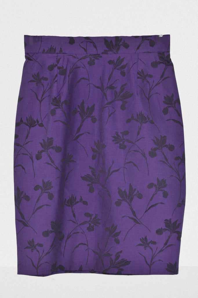 MUGLER floral skirt Size XS