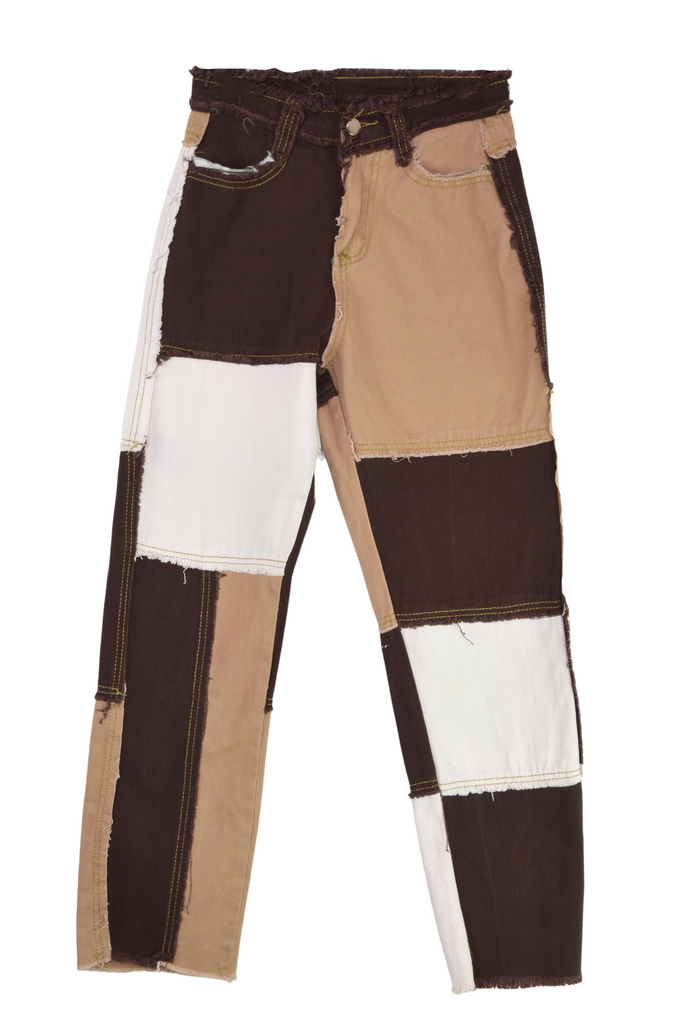 Pantalon patchwork Taille XXS/XS Crushon